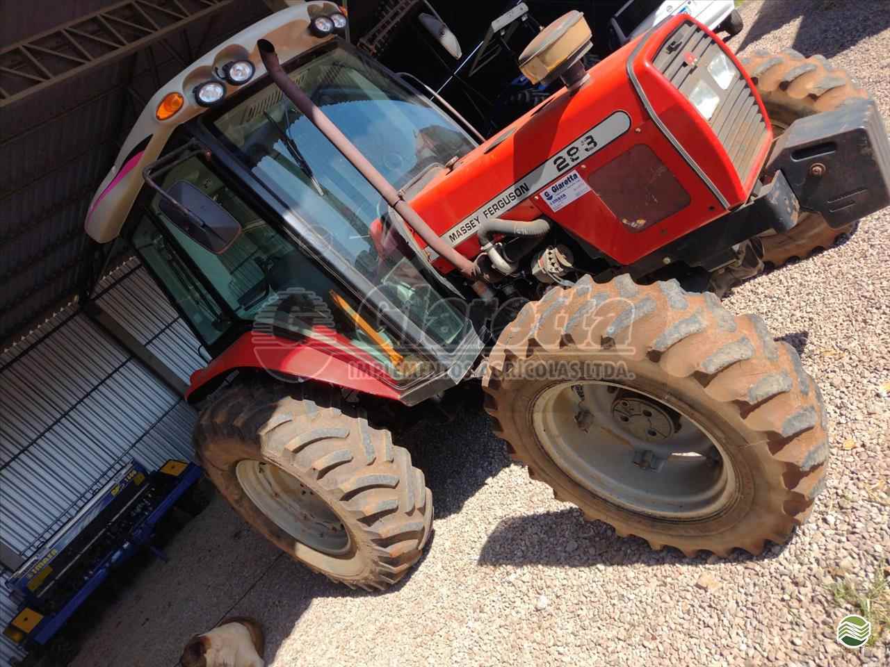 TRATOR MASSEY FERGUSON MF 283 Tração 4x4 Giaretta Implementos Agrícolas GETULIO VARGAS RIO GRANDE DO SUL RS